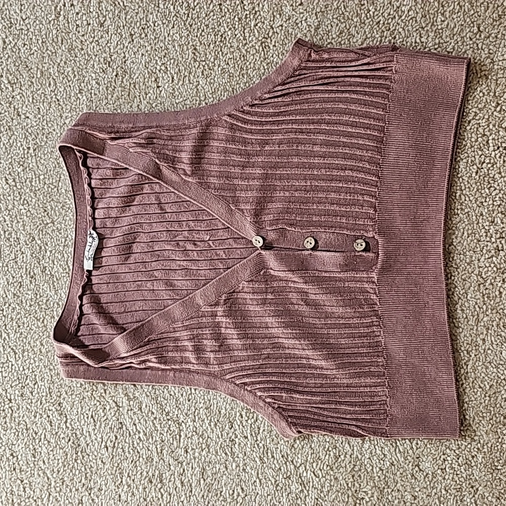 Free People cropped tank - size S